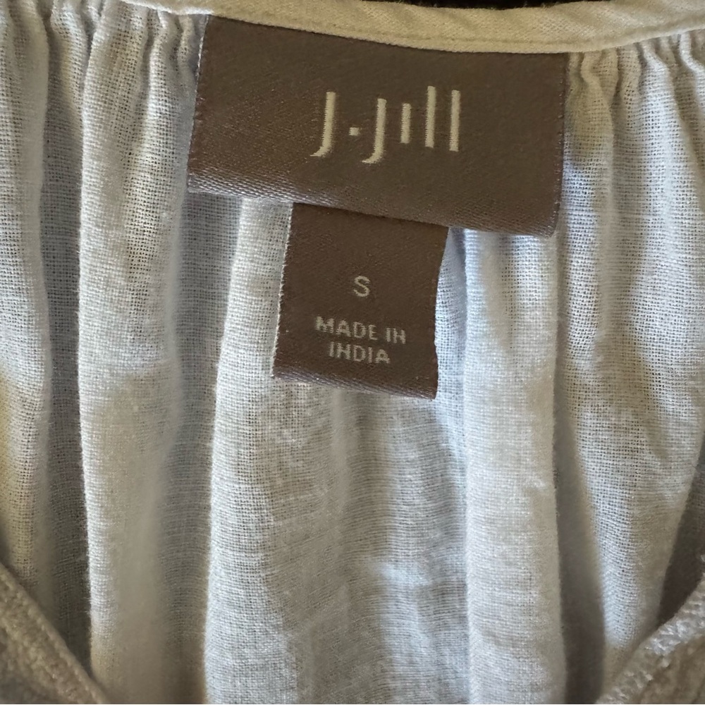 J.Jill Elegant White Women's Top/S - Picture 3 of 5